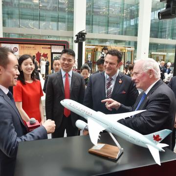 Participation de Destination Canada à la délégation du gouverneur général en Chine 